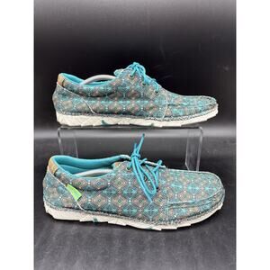Twisted X Casual Shoes Womens EcoTWX Turquoise Multi WZX0002 size 8M